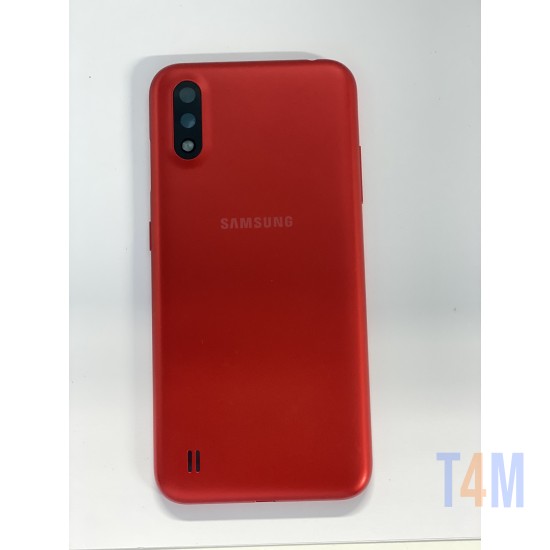 TAMPA TRASEIRA SAMSUNG GALAXY A01/A015 VERMEHLO